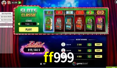 A Popularidade dos Caça-Níqueis no ff999